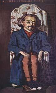 Portrait of the Painter,Achille Emperaire, Paul Cezanne